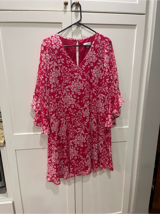 Calvin Klein Dresses & Skirts - Calvin Klein Pink Floral Dress
